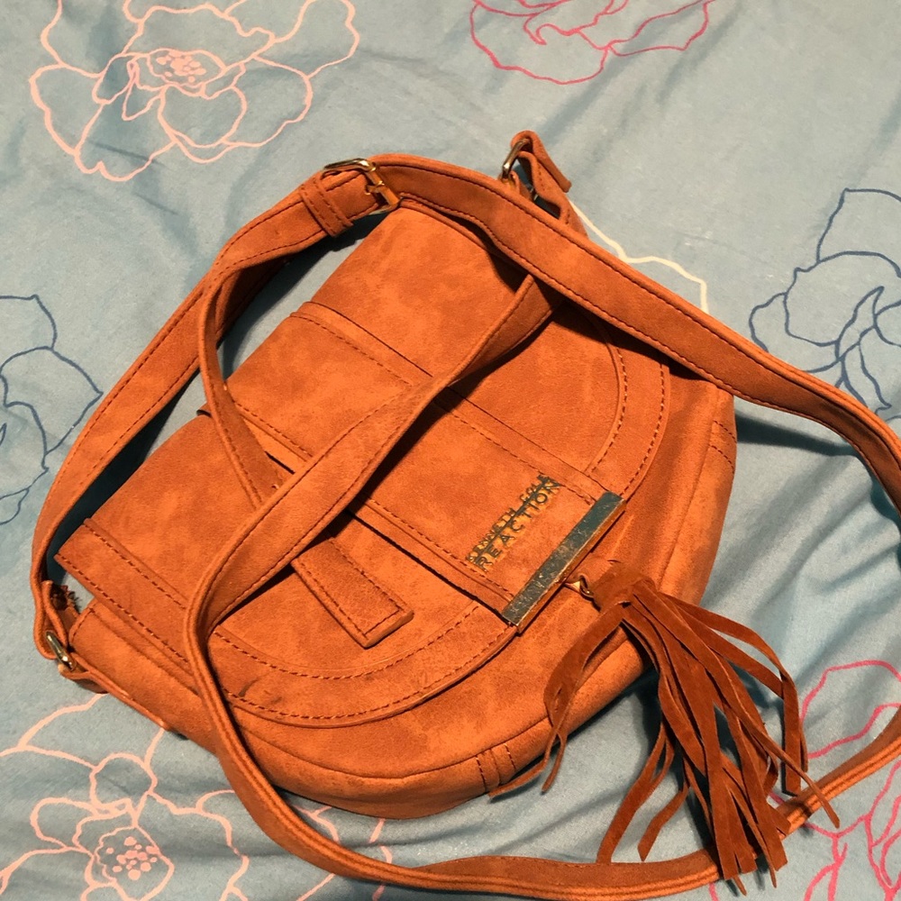 Shoulder bag. Light brown.